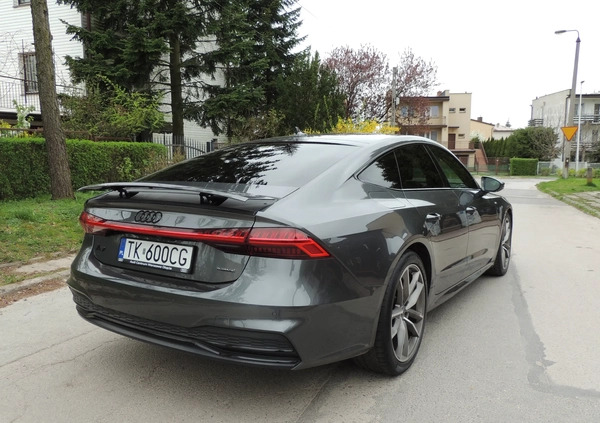 Audi A7 cena 276750 przebieg: 20000, rok produkcji 2022 z Kielce małe 407